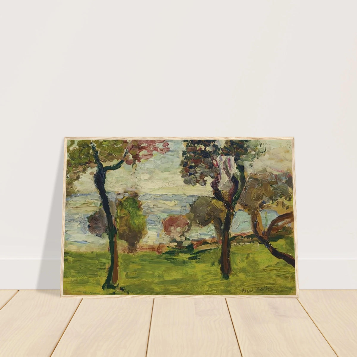 PAYSAGE 1898 Framed Poster | Henri Matisse Framed Prints Wall Art | Henri Matisse Print