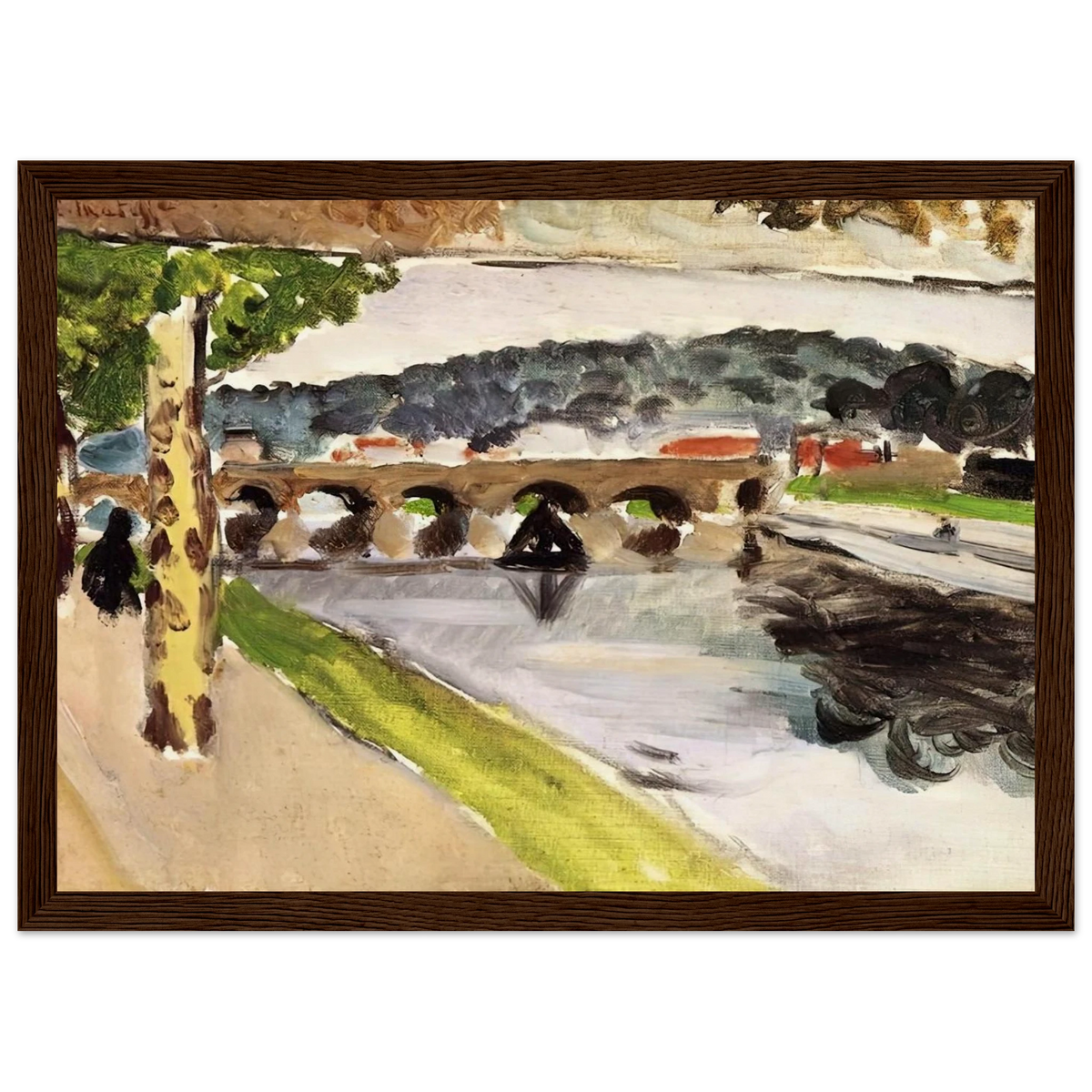 PARADE PLATANES 1917 Framed Poster | Henri Matisse Framed Prints Wall Art | Henri Matisse Print