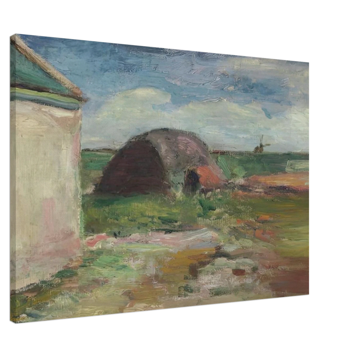 PAYSAGE DE BRETAGNE 1896 Canvas | Henri Matisse Canvas | Henri Matisse Print