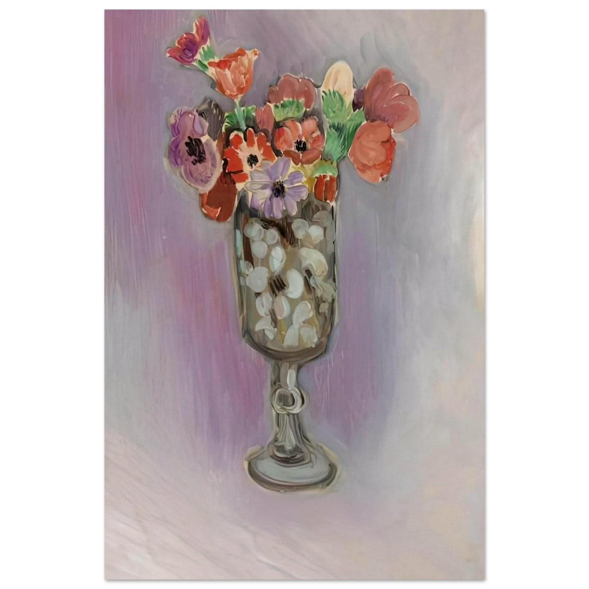 BOUQUET OF ANEMONES 1918 Poster | Henri Matisse Poster | Henri Matisse Print
