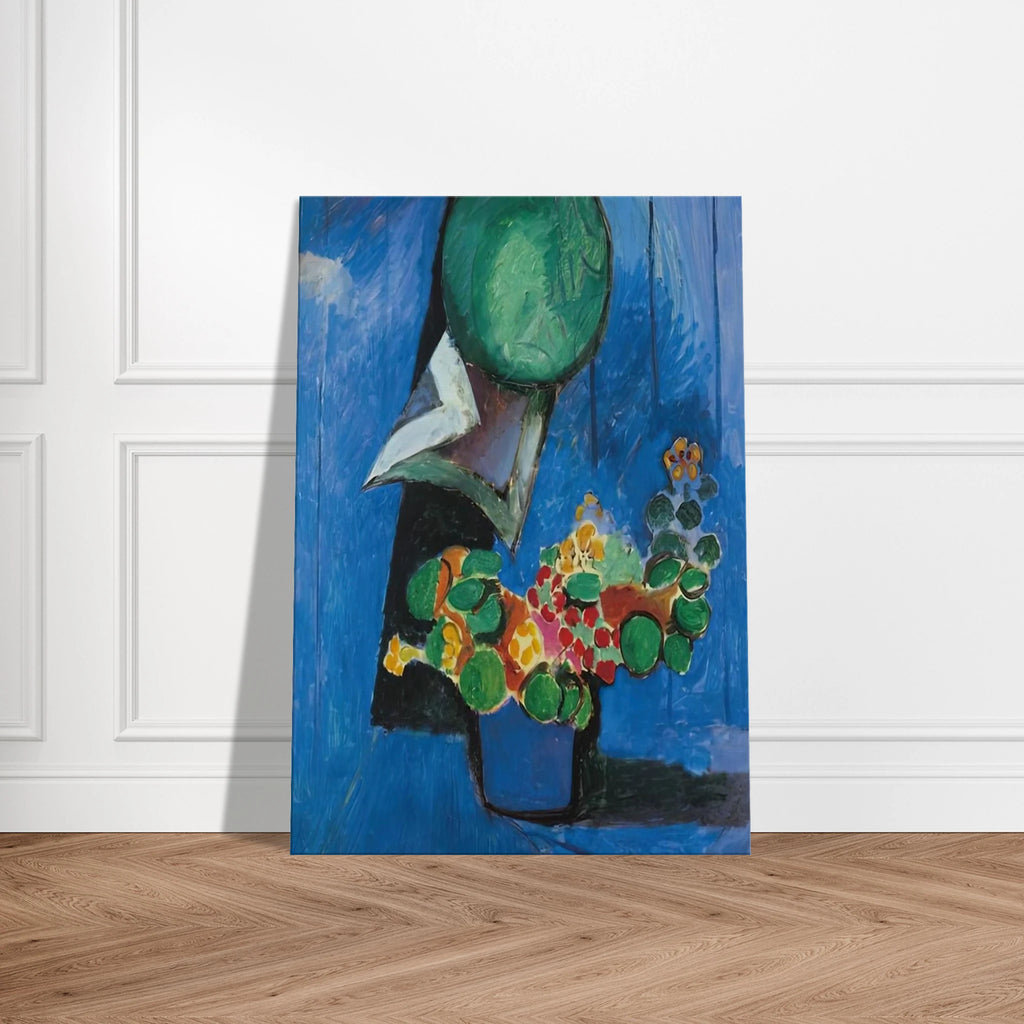 FLOWERS AND CERAMIC PLATE 1913 Canvas | Henri Matisse Canvas | Henri Matisse Print