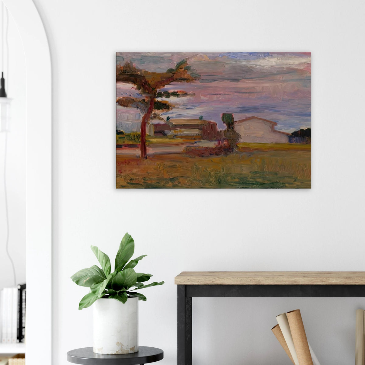 CORSICAN LANDSCAPE 1898 Canvas | Henri Matisse Canvas | Henri Matisse Print
