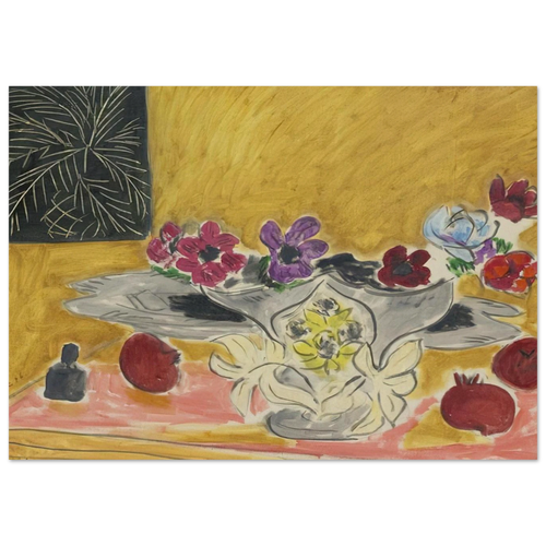 ANEMONES ET GRENADES 1946 Poster | Henri Matisse Poster | Henri Matisse Print