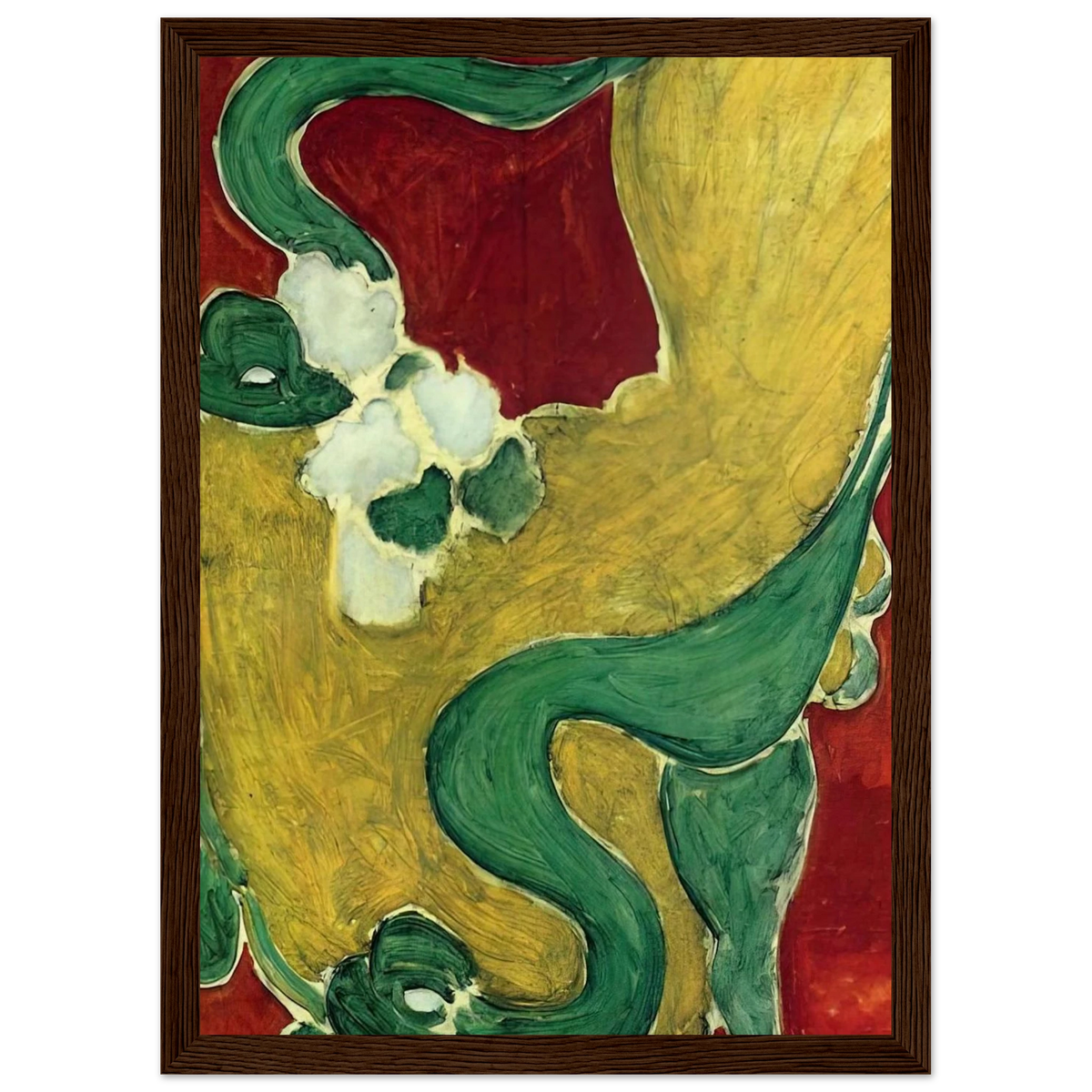 THE RACAILLE CHAIR 1946 Framed Poster | Henri Matisse Framed Prints Wall Art | Henri Matisse Print