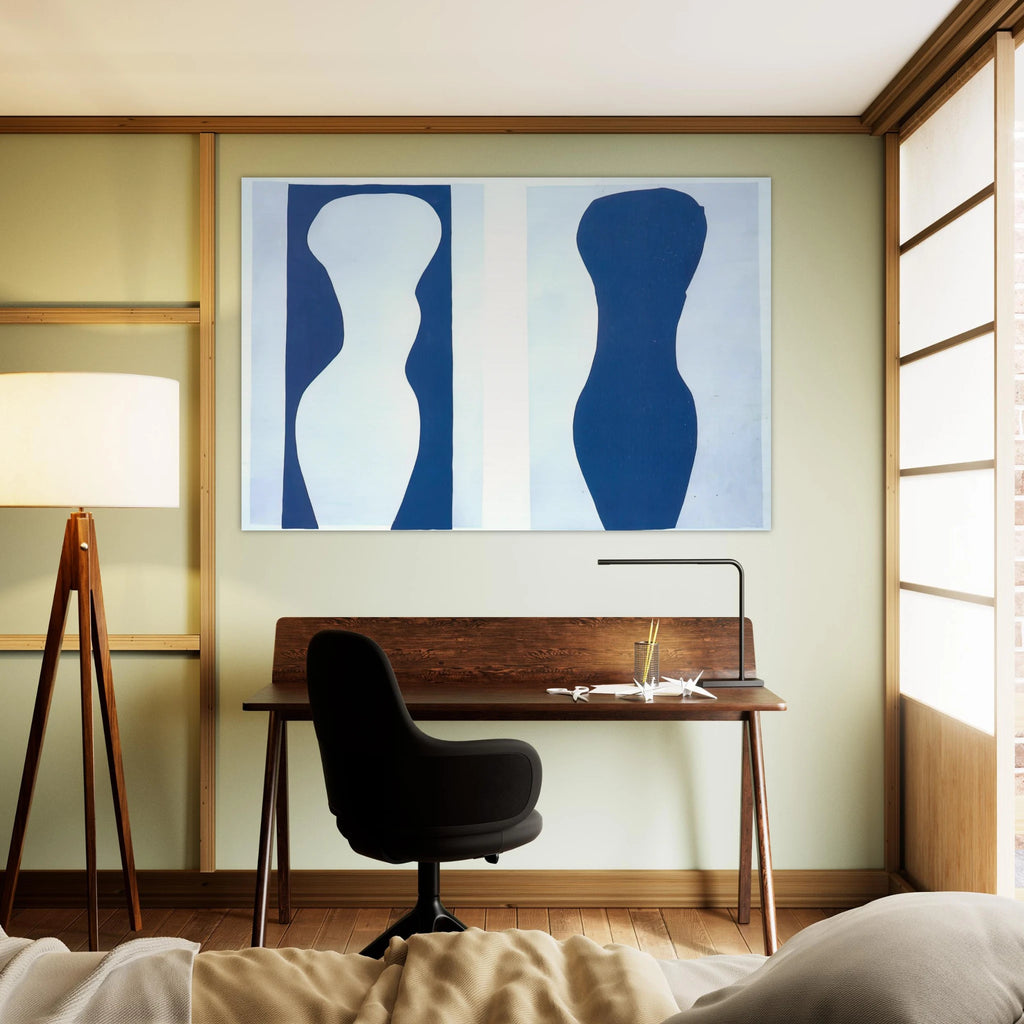WHITE TORSO AND BLUE TORSO 1944 Poster | Henri Matisse Poster | Henri Matisse Print