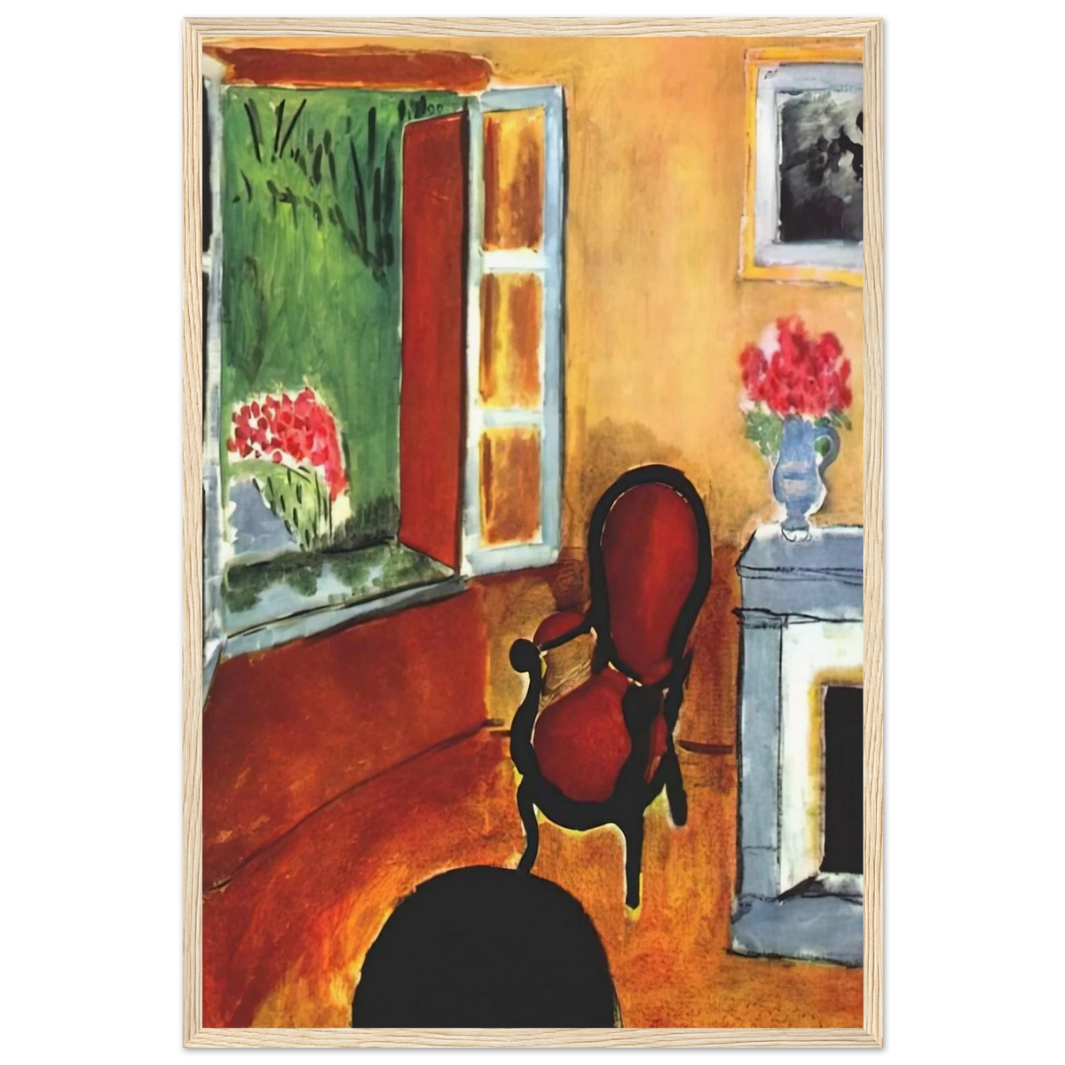 INTERIOR 1940 Framed Poster | Henri Matisse Framed Prints Wall Art | Henri Matisse Print