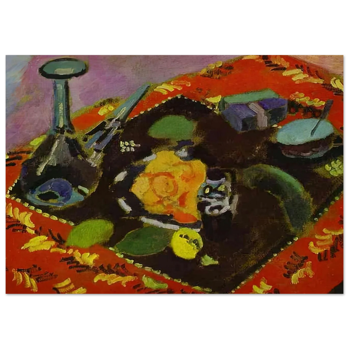 DISHES AND FRUIT 1906 Poster | Henri Matisse Poster | Henri Matisse Print