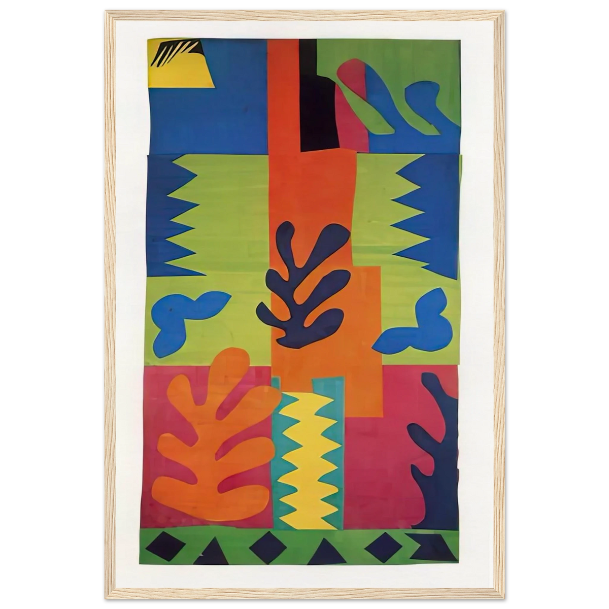 NOT IDENTIFIED 4 Framed Poster | Henri Matisse Framed Prints Wall Art | Henri Matisse Print