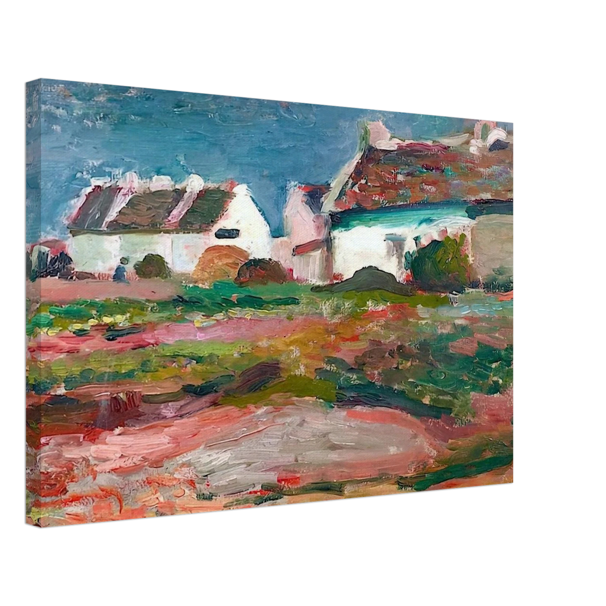 MAISONS A KERVILAHOUEN BELLE ILE 1896 Canvas | Henri Matisse Canvas | Henri Matisse Print