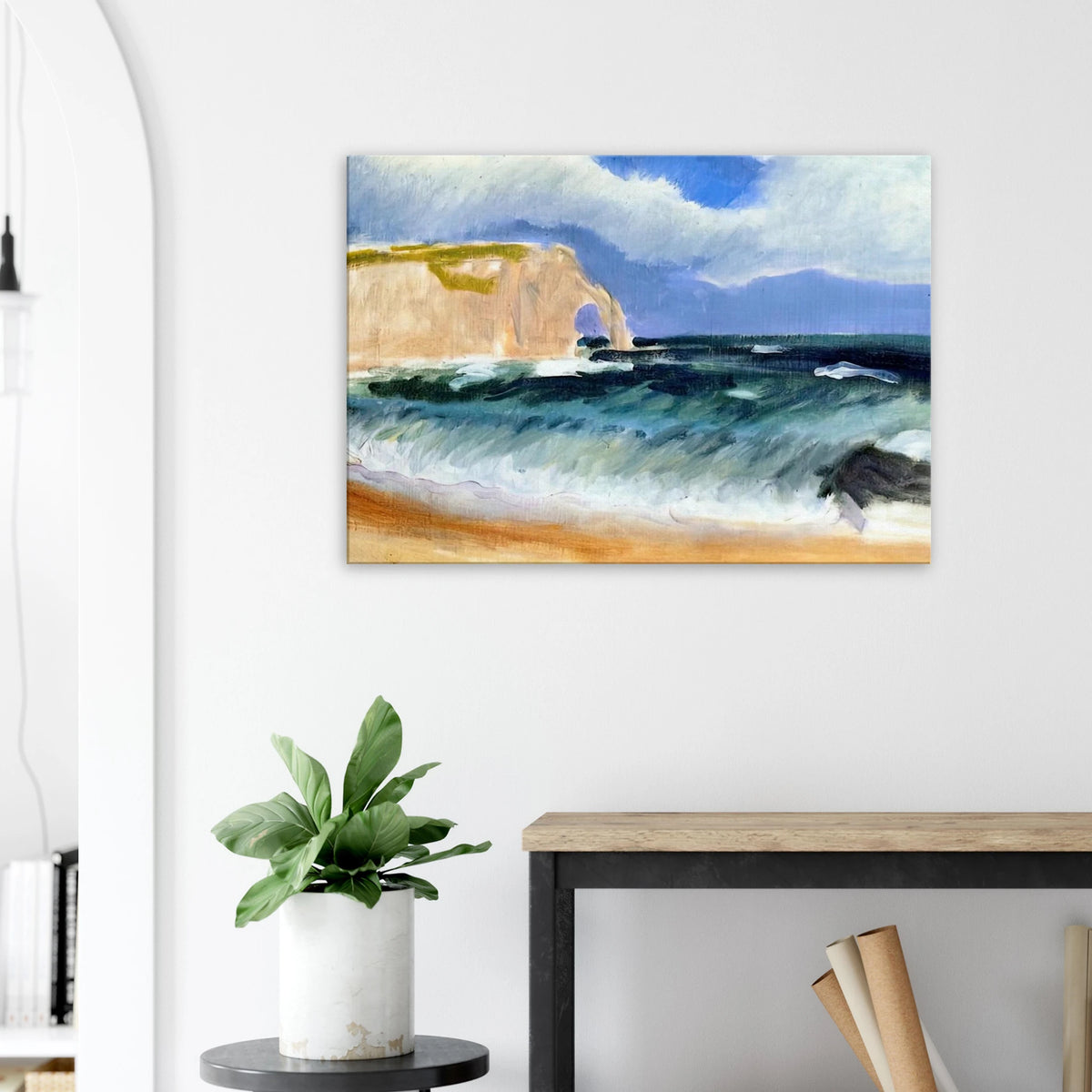 GALE AT ETRETAT 1920 Canvas | Henri Matisse Canvas | Henri Matisse Print