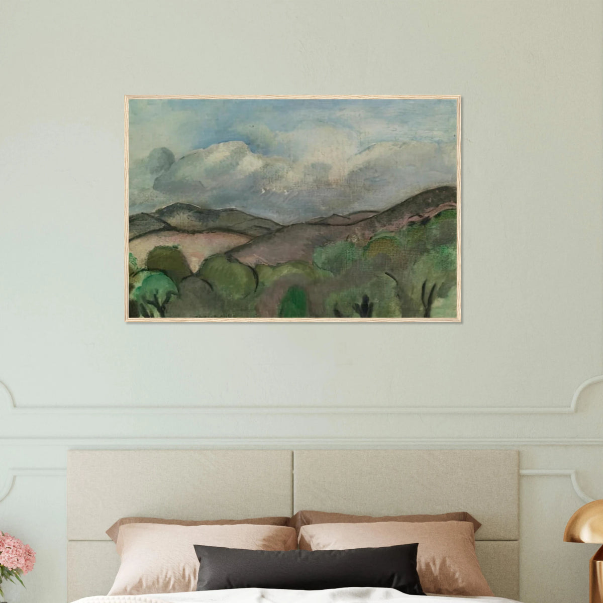LE MONT CHAUVE A NICE 1918 Framed Poster | Henri Matisse Framed Prints Wall Art | Henri Matisse Print