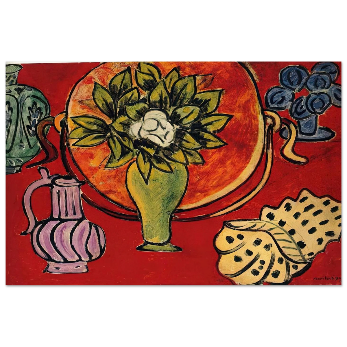 STILL LIFE WITH A MAGNOLIA 1941 Poster | Henri Matisse Poster | Henri Matisse Print