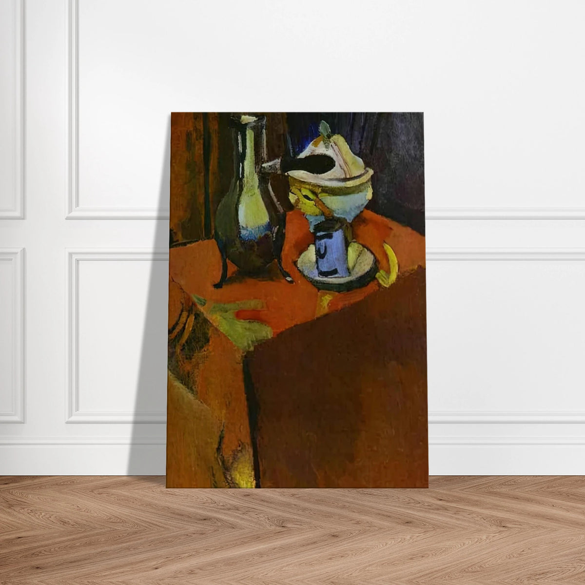 DISHES ON A TABLE 1900 Canvas | Henri Matisse Canvas | Henri Matisse Print