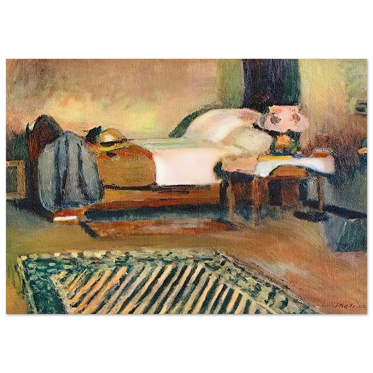 MY ROOM IN AJACCIO 1889 Poster | Henri Matisse Poster | Henri Matisse Print