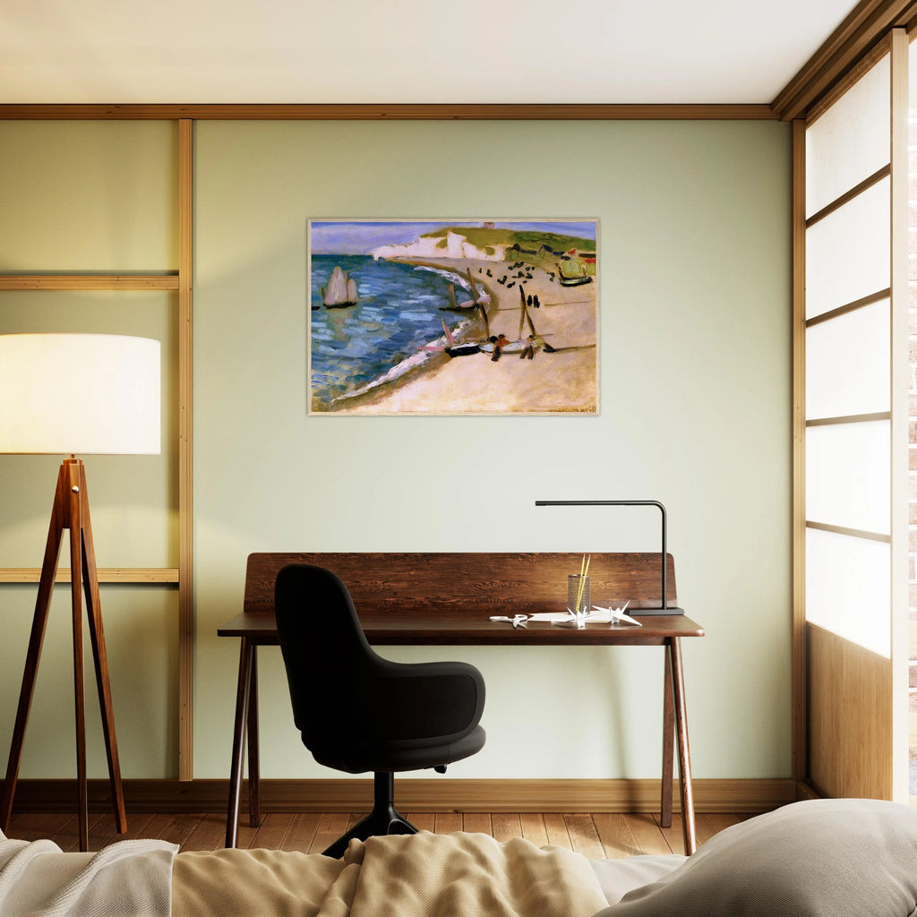 AHT AMONT CLIFFS AT ETRETAT 1921 Framed Poster | Henri Matisse Framed Prints Wall Art | Henri Matisse Print