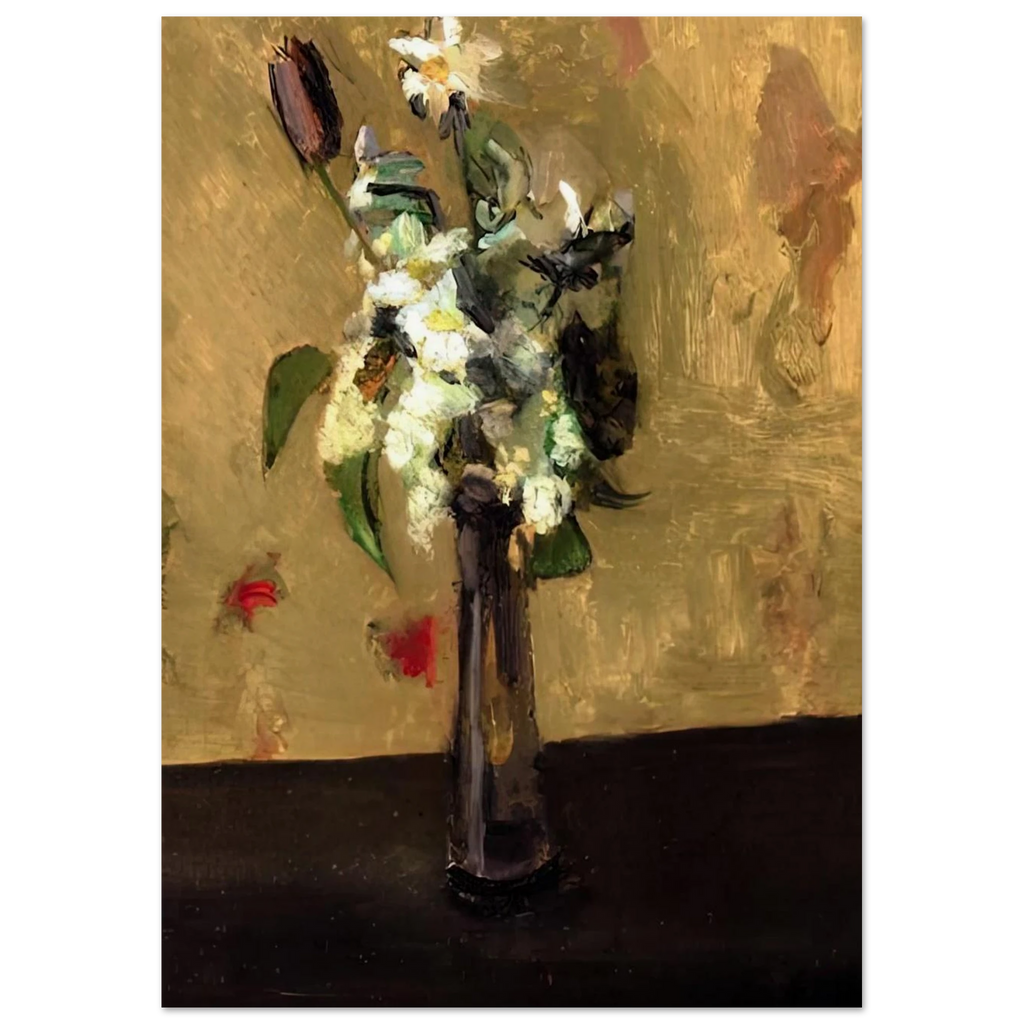BOUQUET OF FLOWERS IN A CRYSTAL VASE 1902 Poster | Henri Matisse Poster | Henri Matisse Print