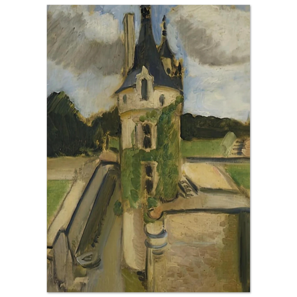 LLA TOUR DE CHENONCEAUX 1917 Poster | Henri Matisse Poster | Henri Matisse Print