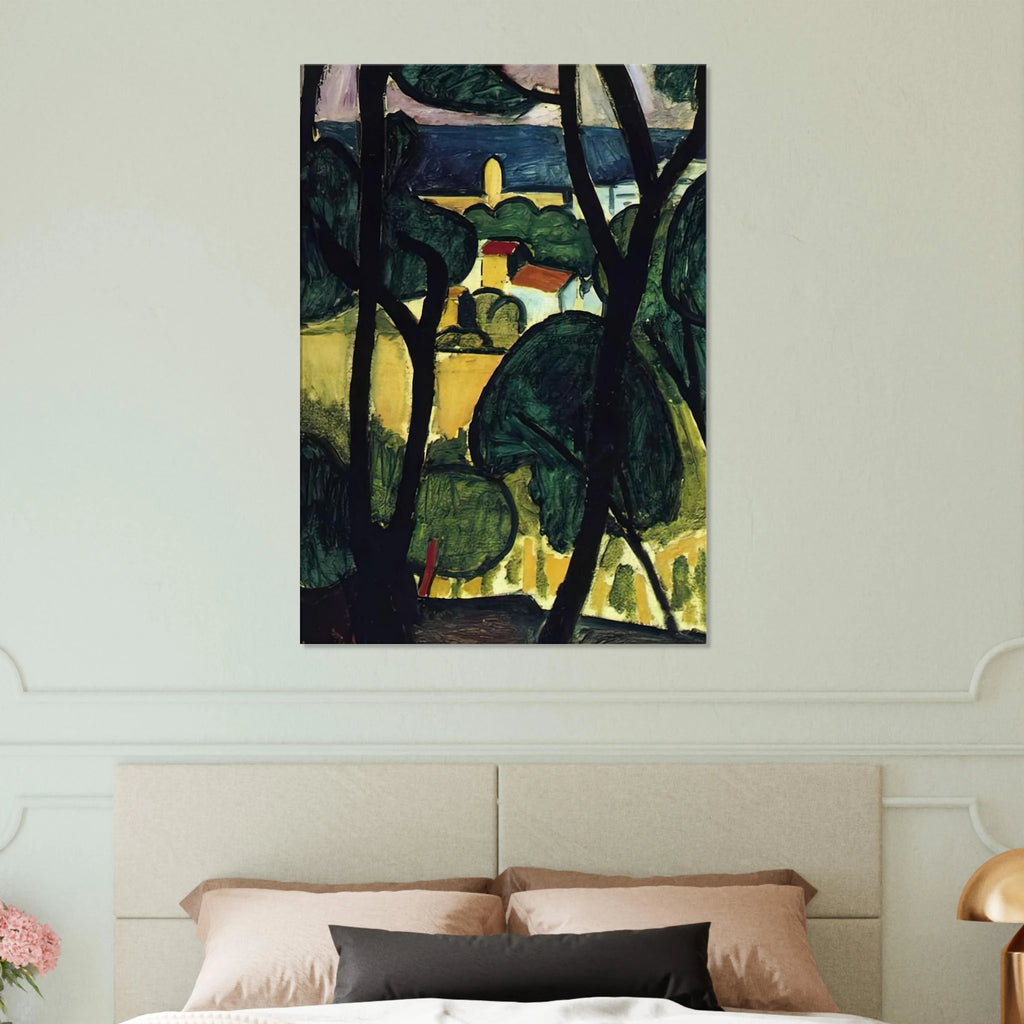 VIEW OF COLLIOURE Canvas | Henri Matisse Canvas | Henri Matisse Print