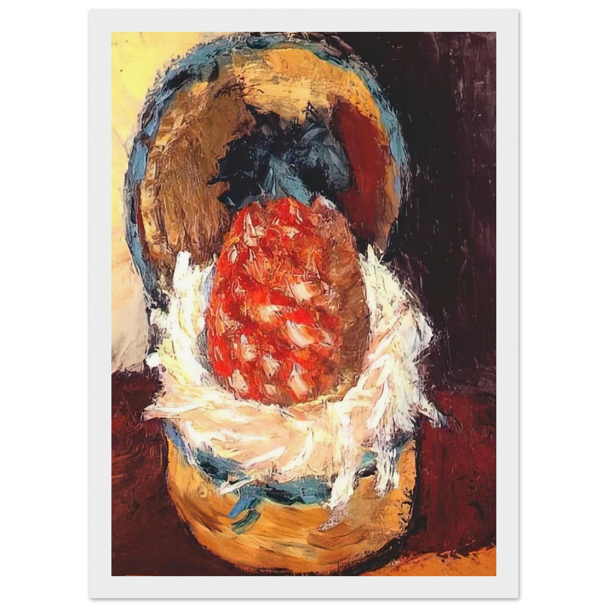 PINEAPPLE IN A BASKET 1926 Framed Poster | Henri Matisse Framed Prints Wall Art | Henri Matisse Print