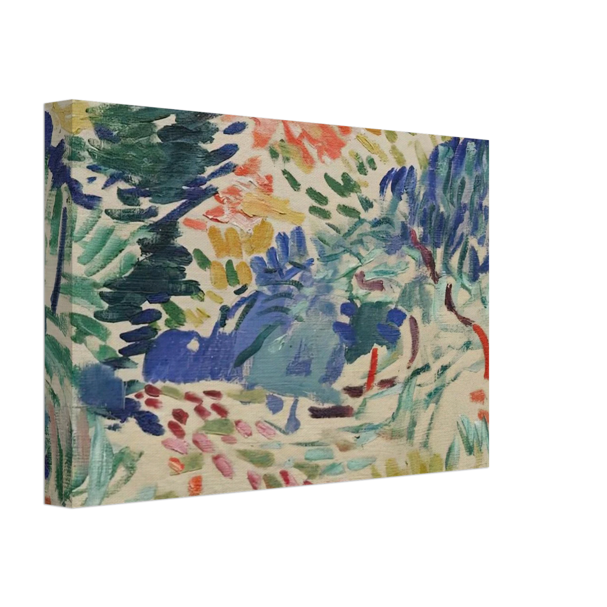 LANDSCAPE AT COLLIOURE 1905 Canvas | Henri Matisse Canvas | Henri Matisse Print