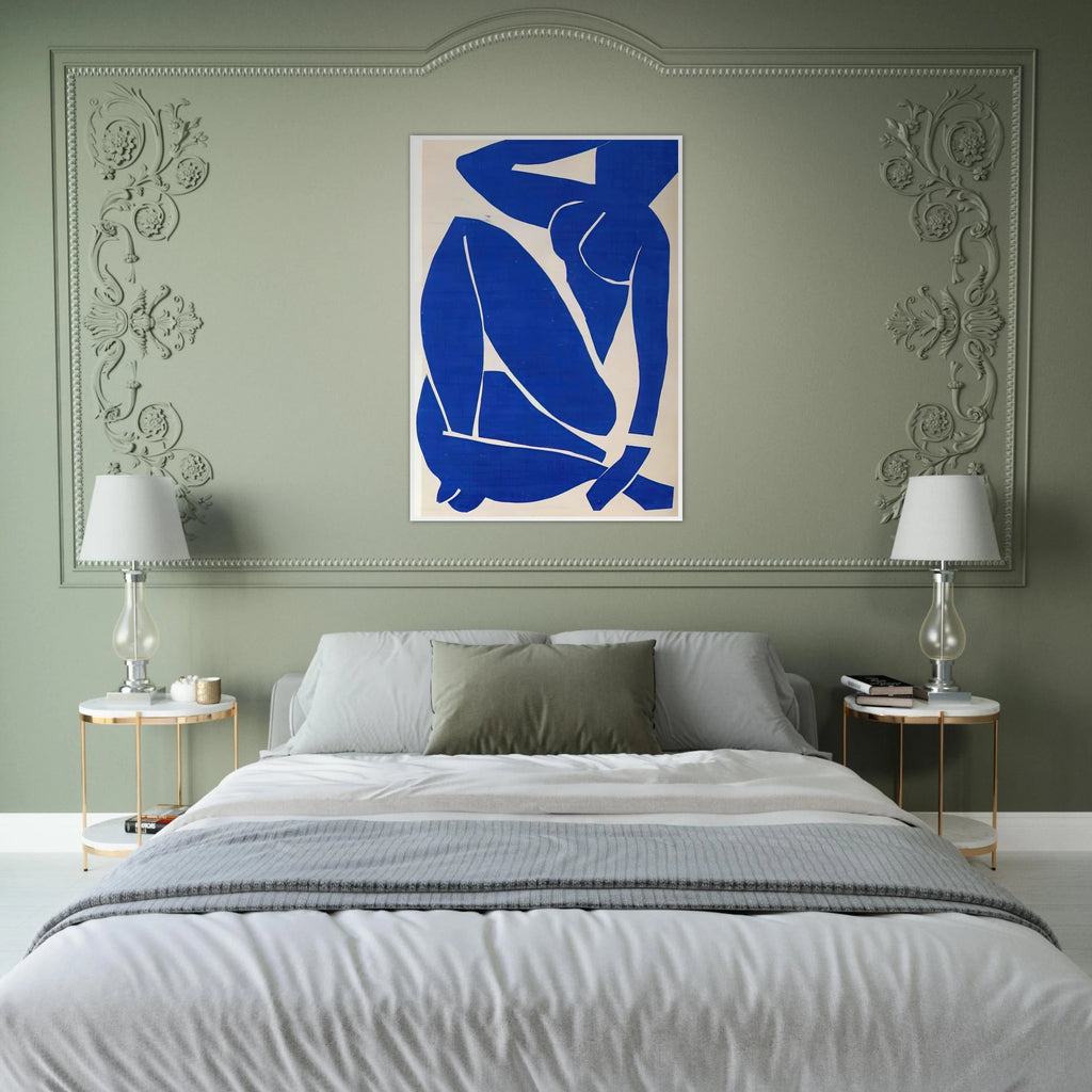 BLUE NUDE Framed Poster | Henri Matisse Framed Prints Wall Art | Henri Matisse Print