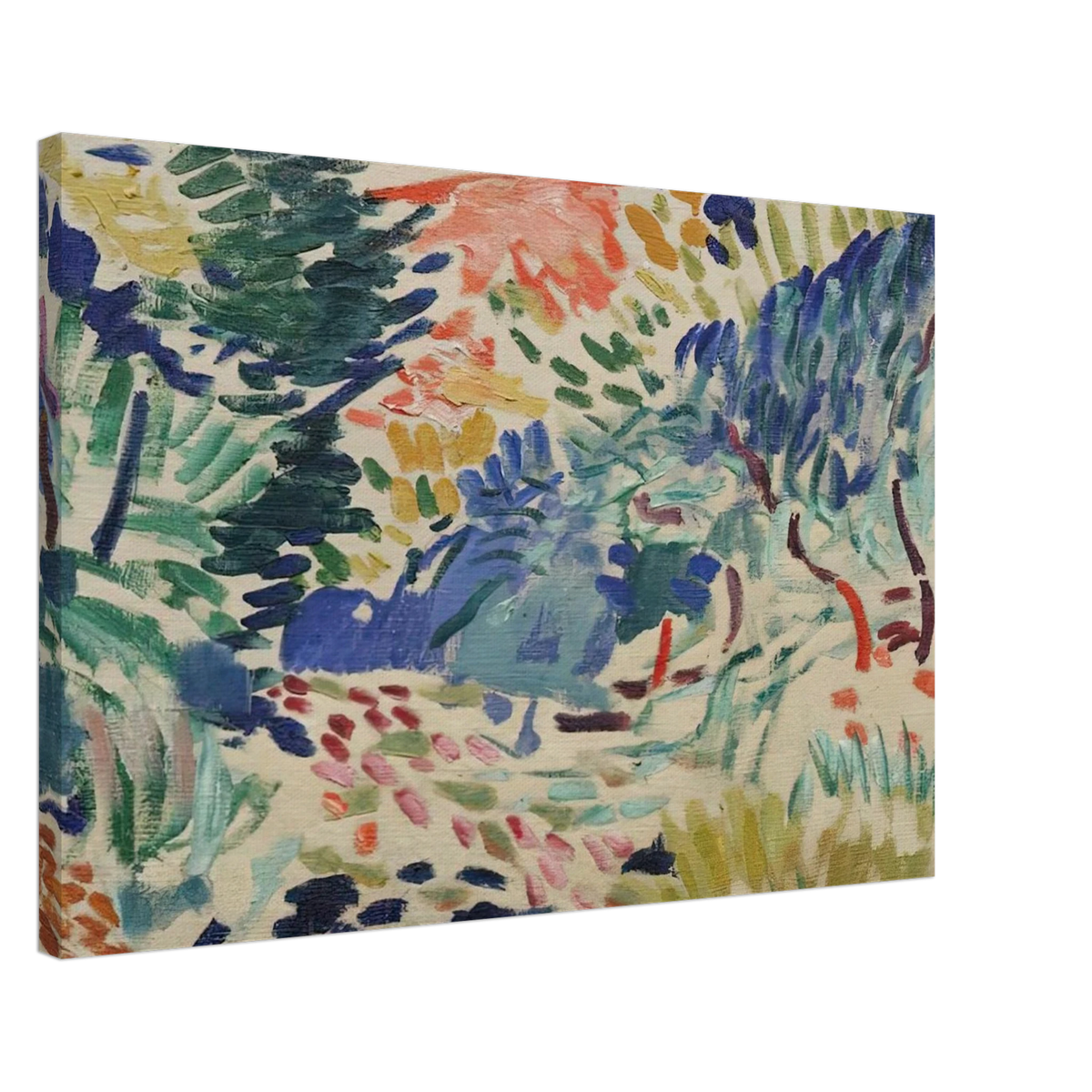 LANDSCAPE AT COLLIOURE 1905 Canvas | Henri Matisse Canvas | Henri Matisse Print