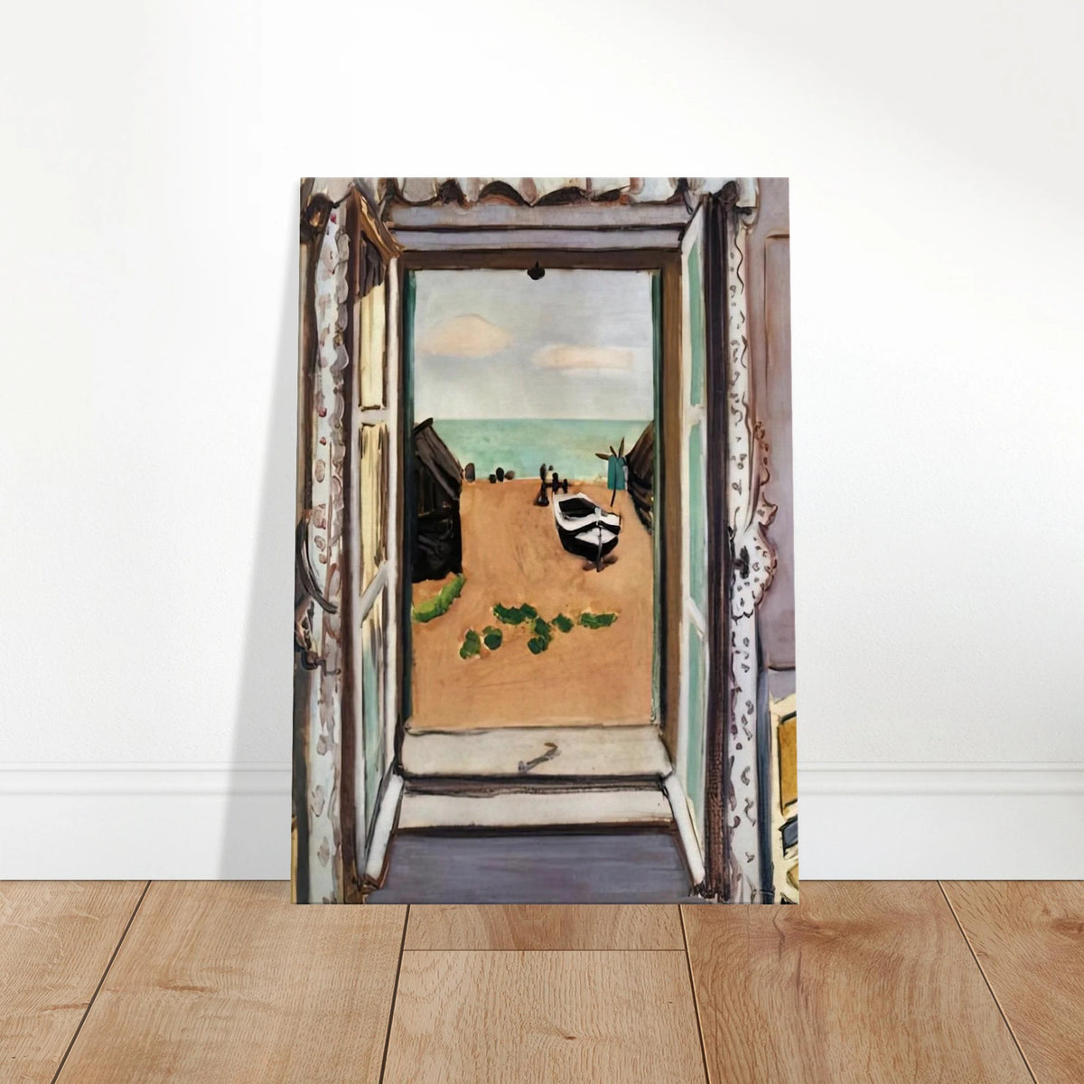 OPEN WINDOW ETRETAT 1920 Canvas | Henri Matisse Canvas | Henri Matisse Print