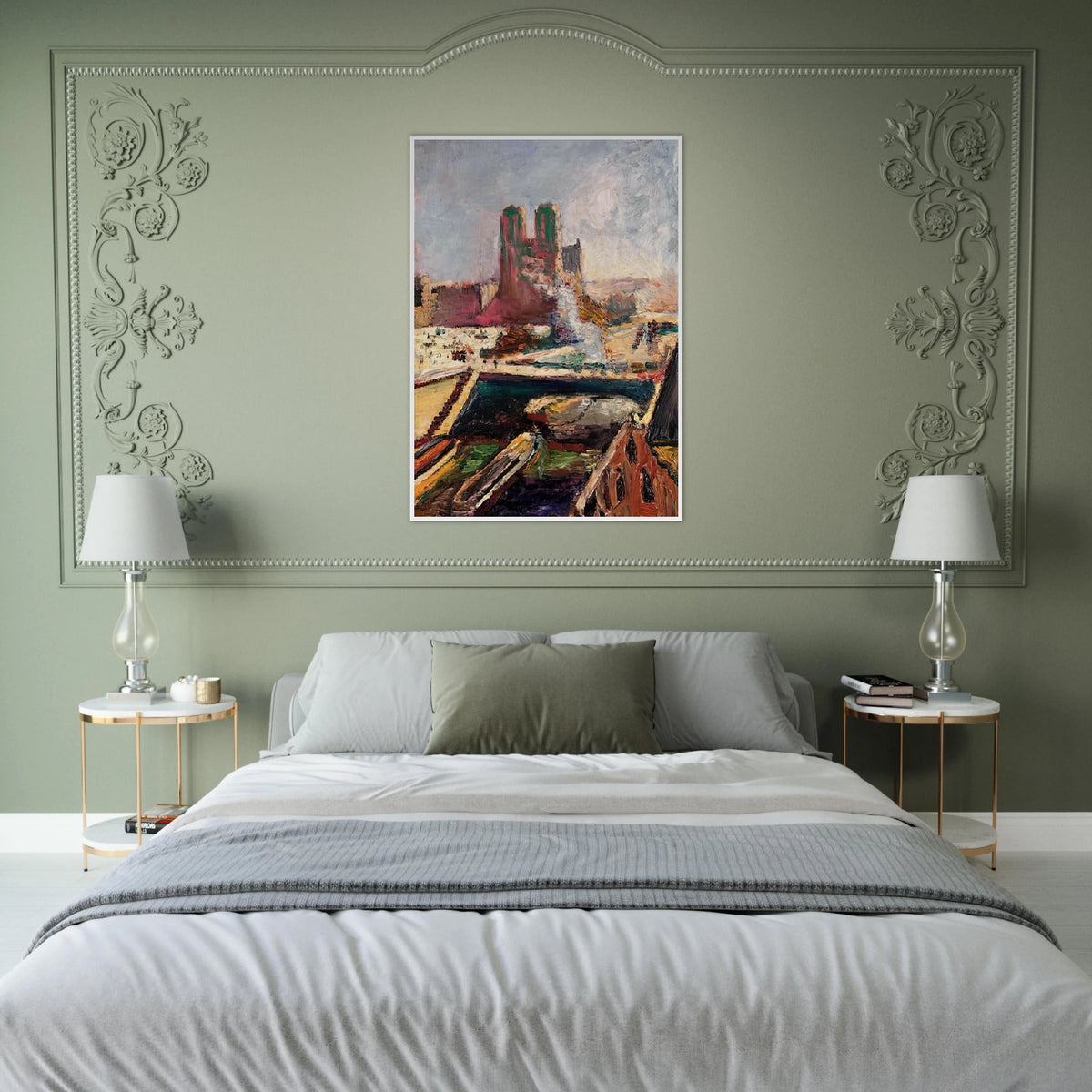 NOTRE DAME 1900 Framed Poster | Henri Matisse Framed Prints Wall Art | Henri Matisse Print