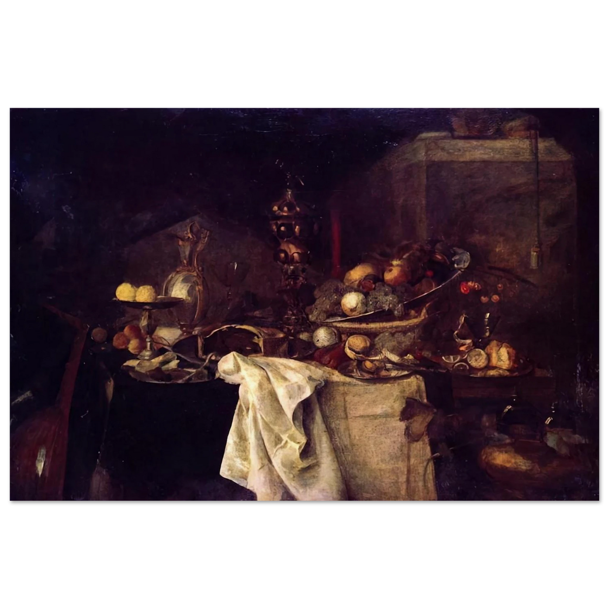 LA DESERTE AFTER JAN DAVIDSZ DE HEEM 1893 Poster | Henri Matisse Poster | Henri Matisse Print