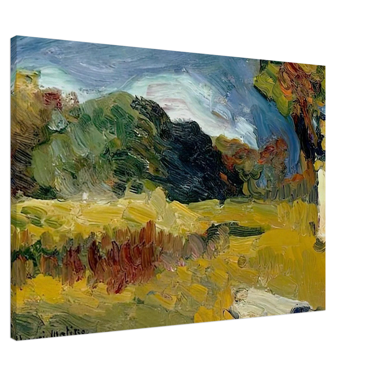 LANDSCAPE OF CORSICA Canvas | Henri Matisse Canvas | Henri Matisse Print