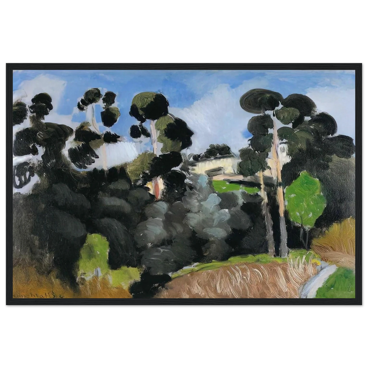 LANDSCAPE 1 Framed Poster | Henri Matisse Framed Prints Wall Art | Henri Matisse Print
