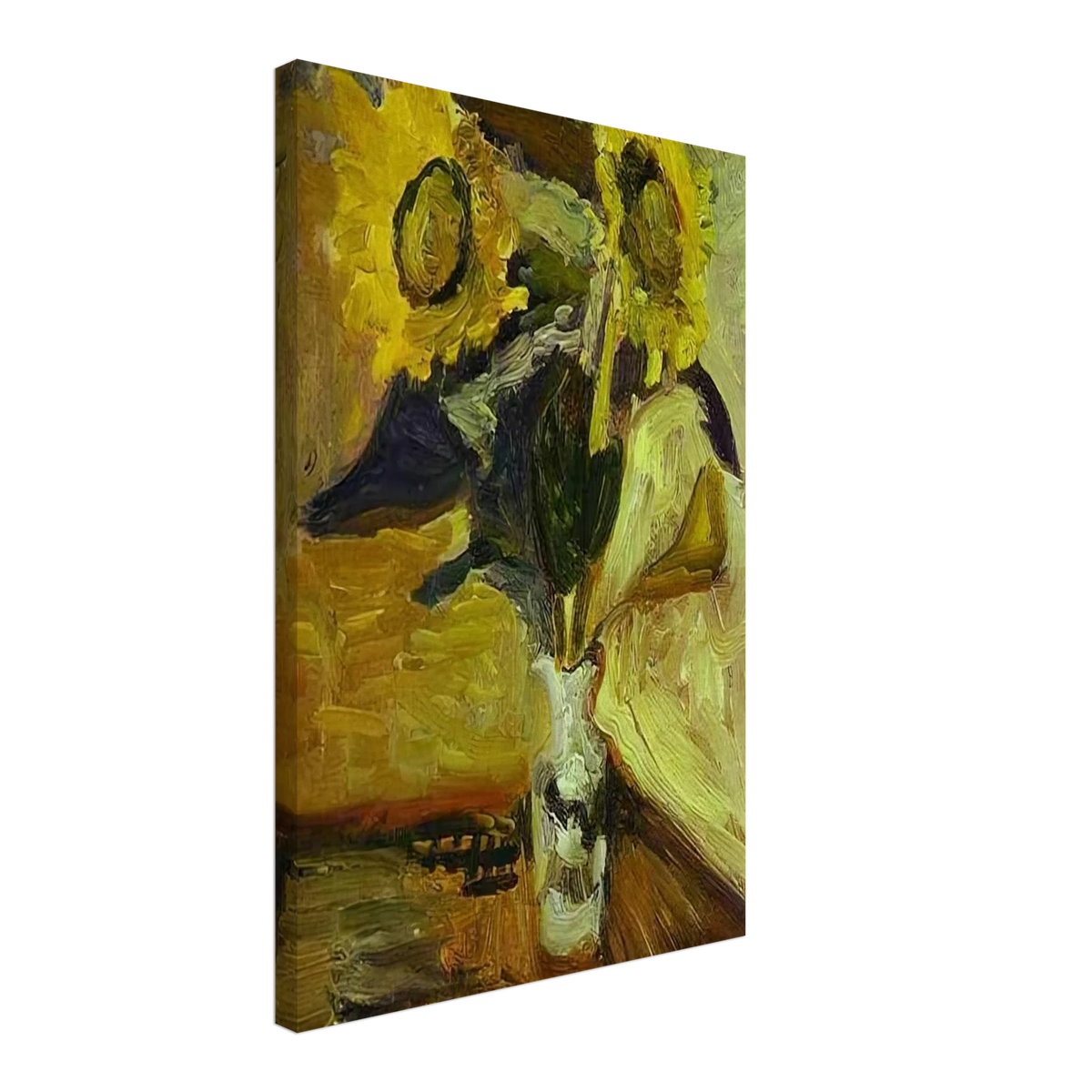 VASE OF SUNFLOWERS 1898 Canvas | Henri Matisse Canvas | Henri Matisse Print