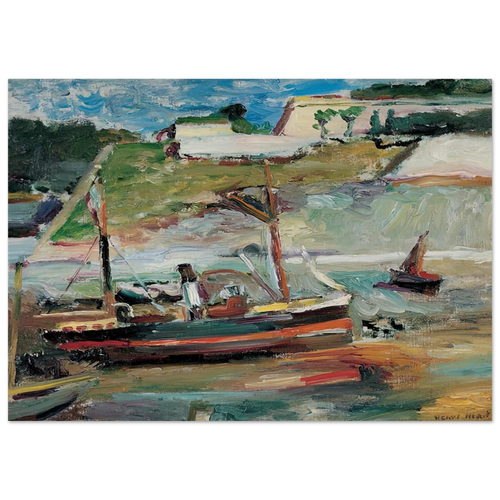 BELLE ILE LE PORT DE PALAIS 1896 Poster | Henri Matisse Poster | Henri Matisse Print