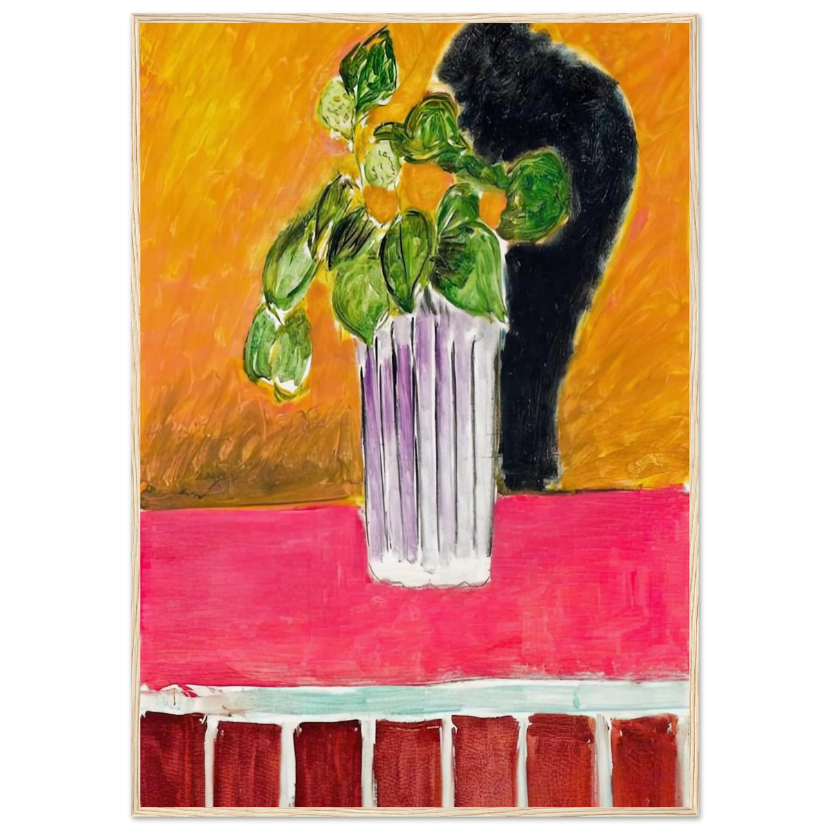 IVY BRANCH 1941 Framed Poster | Henri Matisse Framed Prints Wall Art | Henri Matisse Print