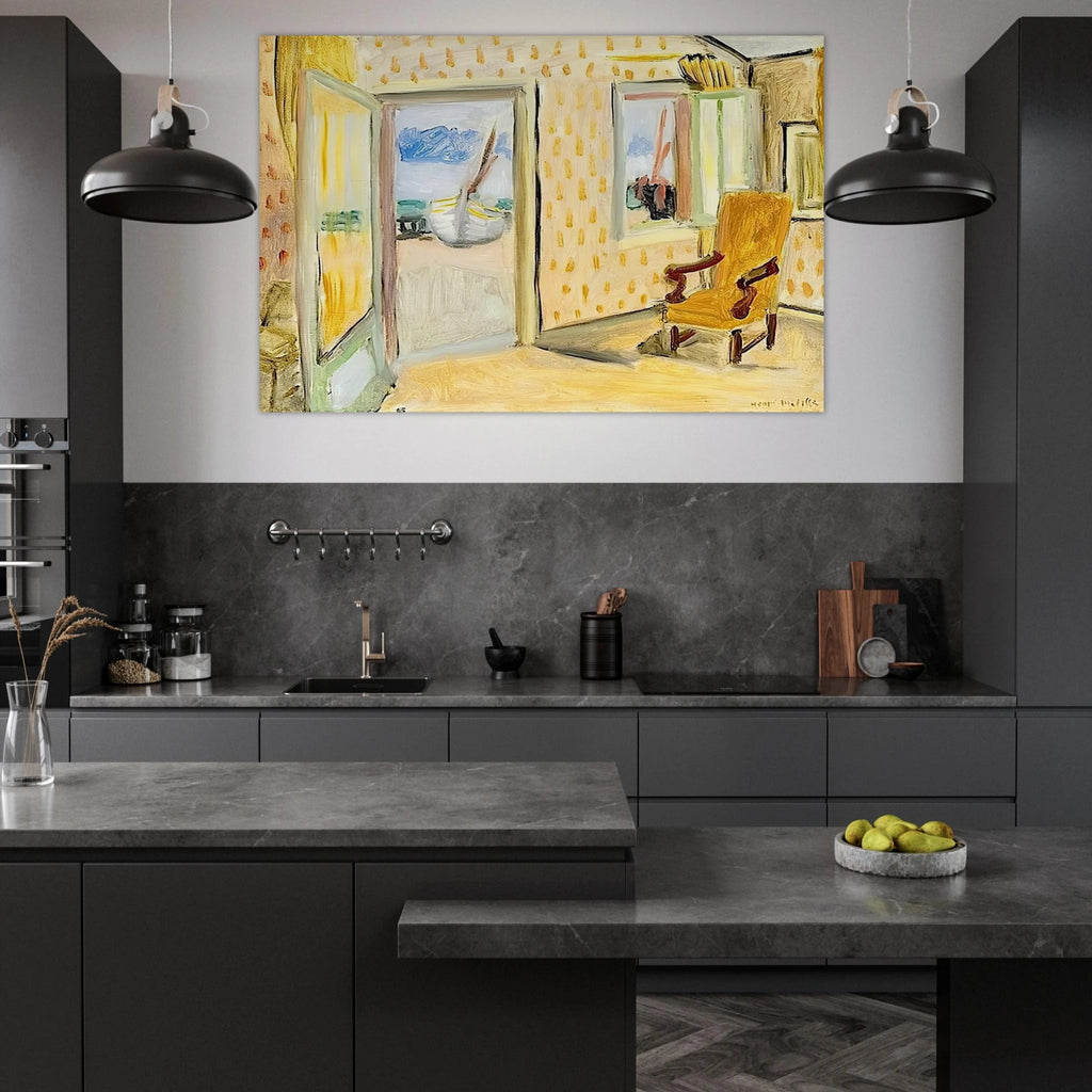 INTERIOR OPEN DOOR 1920 Poster | Henri Matisse Poster | Henri Matisse Print