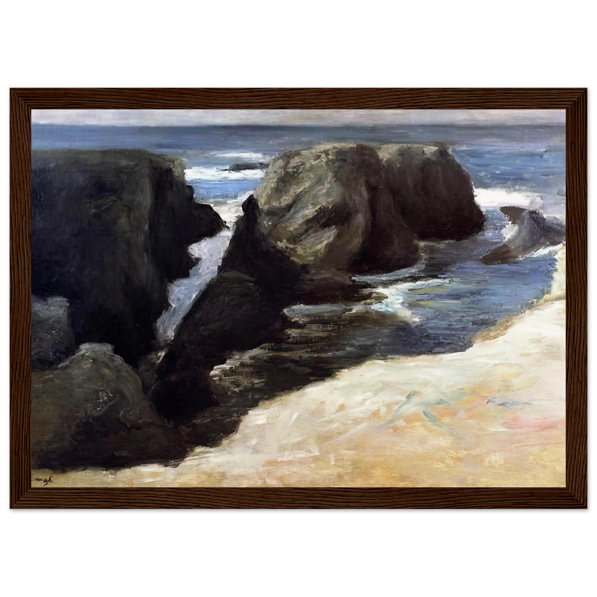 BELLE ILE 1896 0 Framed Poster | Henri Matisse Framed Prints Wall Art | Henri Matisse Print