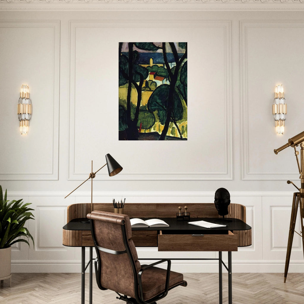 VIEW OF COLLIOURE Canvas | Henri Matisse Canvas | Henri Matisse Print