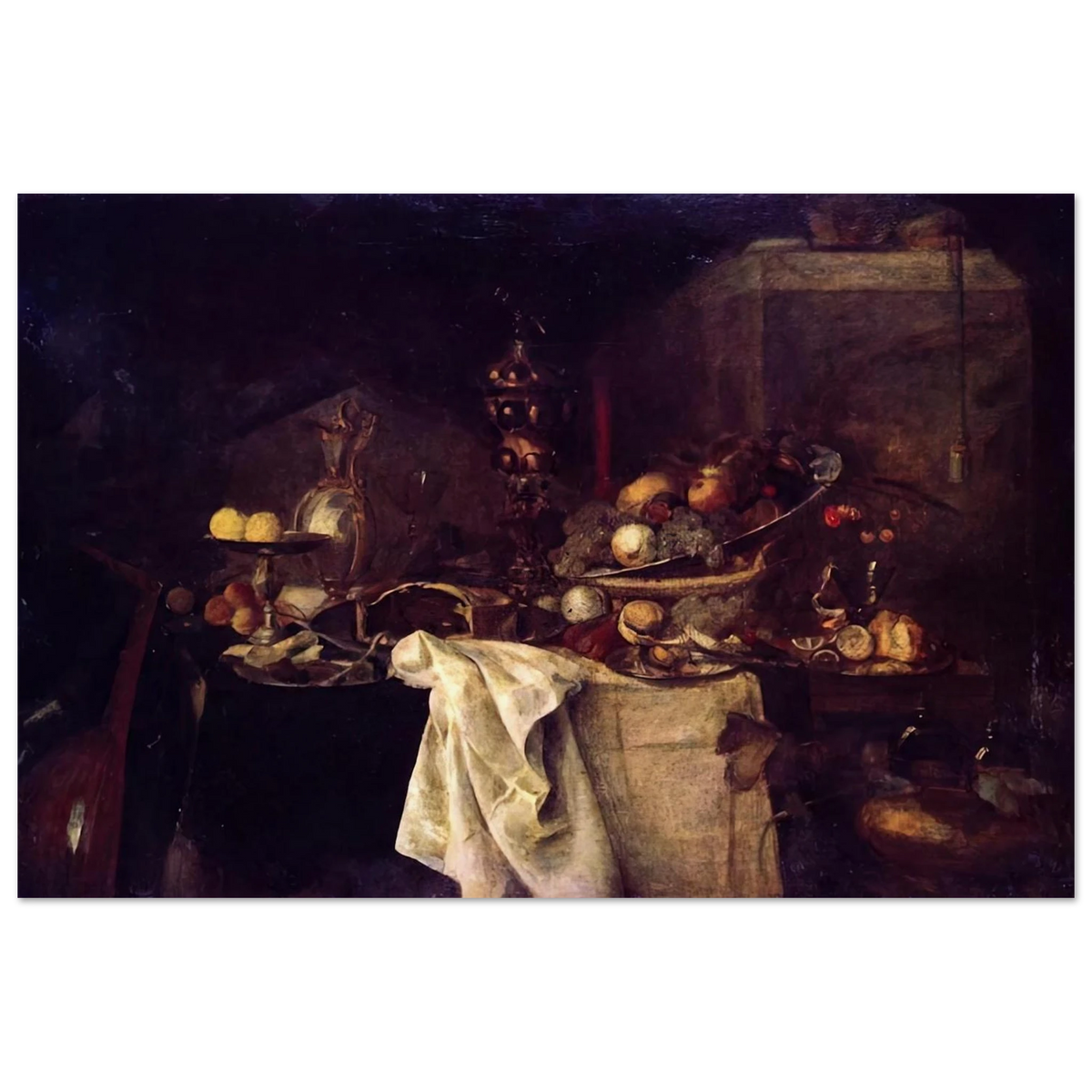 LA DESERTE AFTER JAN DAVIDSZ DE HEEM 1893 Poster | Henri Matisse Poster | Henri Matisse Print