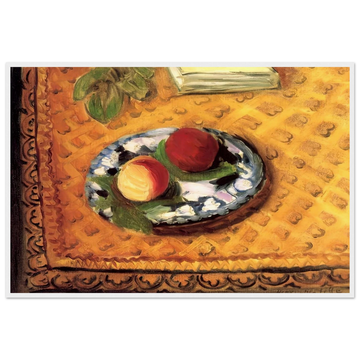 TWO PEACHES 1920 Framed Poster | Henri Matisse Framed Prints Wall Art | Henri Matisse Print