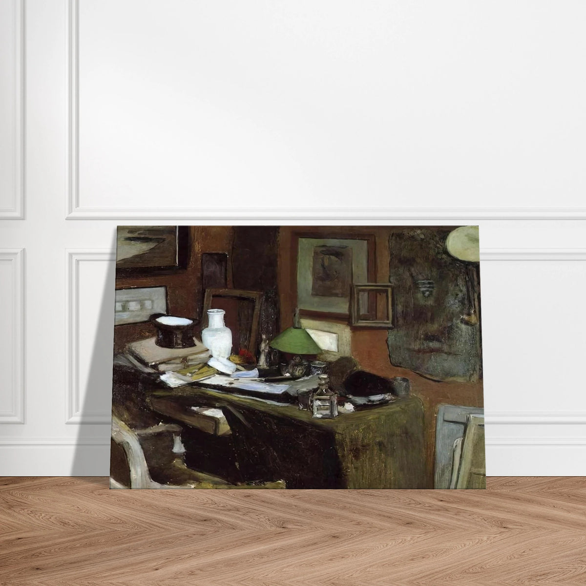 INTERIOR WITH A TOP HAT 1896 Canvas | Henri Matisse Canvas | Henri Matisse Print
