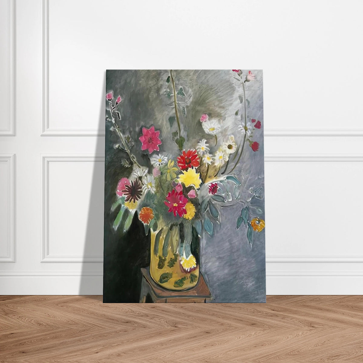 BOUQUET OF MIXED FLOWERS 1917 Canvas | Henri Matisse Canvas | Henri Matisse Print
