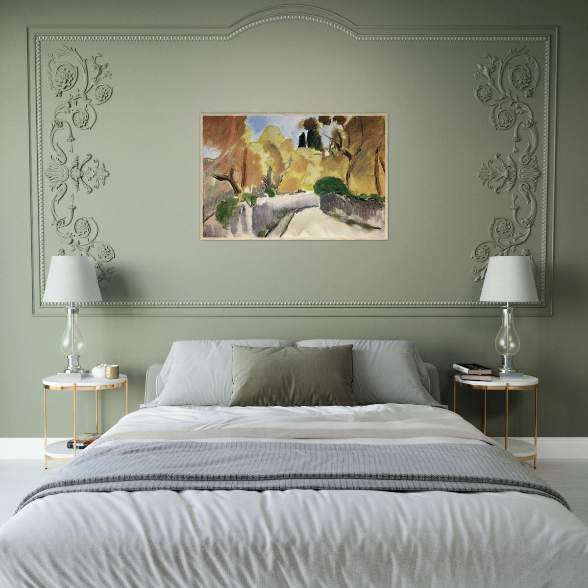 LANDSCAPE 2 Framed Poster | Henri Matisse Framed Prints Wall Art | Henri Matisse Print