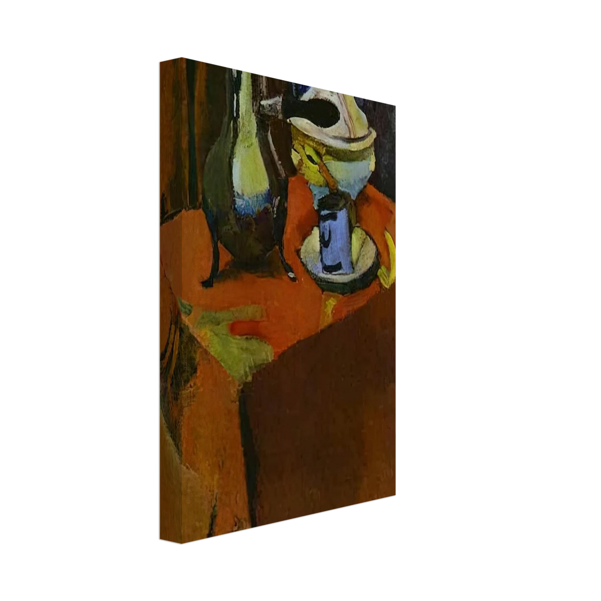 DISHES ON A TABLE 1900 Canvas | Henri Matisse Canvas | Henri Matisse Print