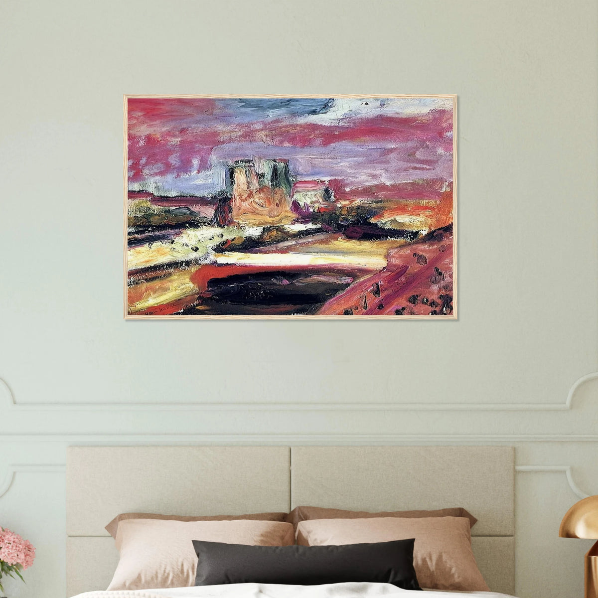 NOTRE DAME 1904 Framed Poster | Henri Matisse Framed Prints Wall Art | Henri Matisse Print