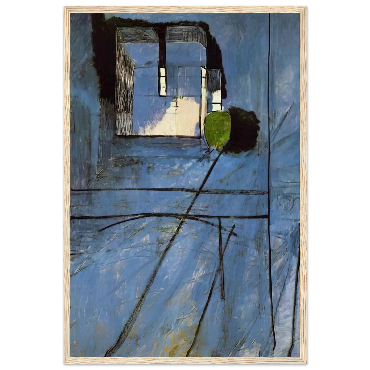 VIEW OF NOTRE DAME 1914 Framed Poster | Henri Matisse Framed Prints Wall Art | Henri Matisse Print