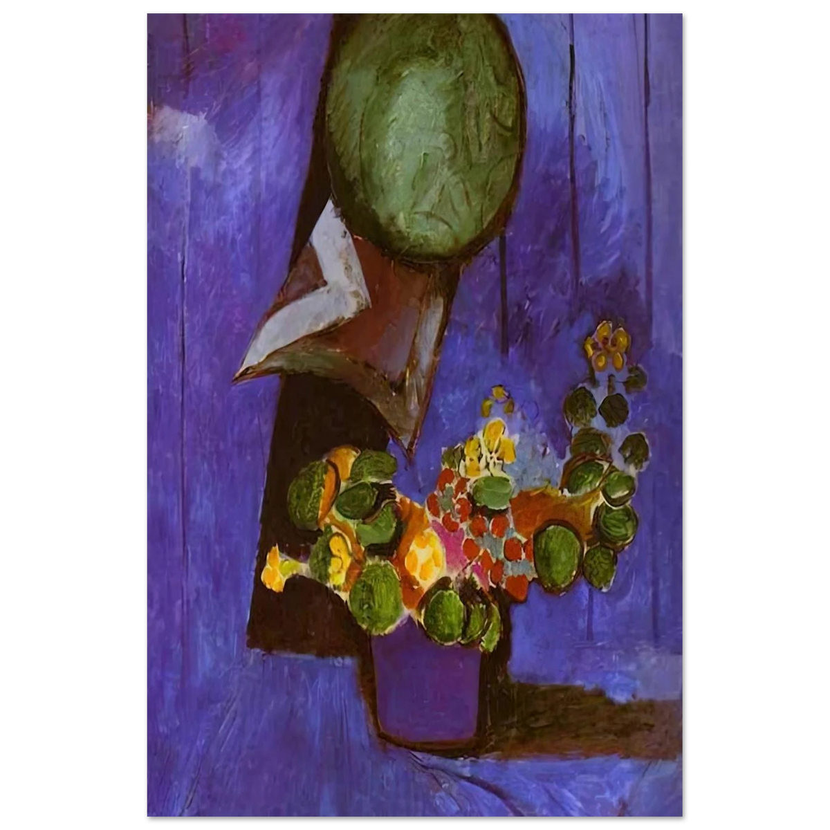 FLOWERS AND CERAMIC PLATE Poster | Henri Matisse Poster | Henri Matisse Print