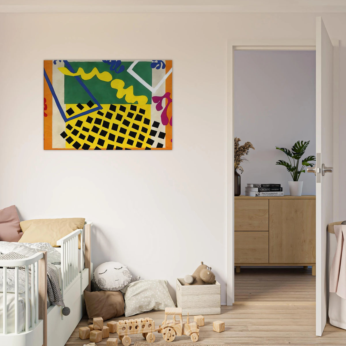 CUT OUTS 3 Canvas | Henri Matisse Canvas | Henri Matisse Print