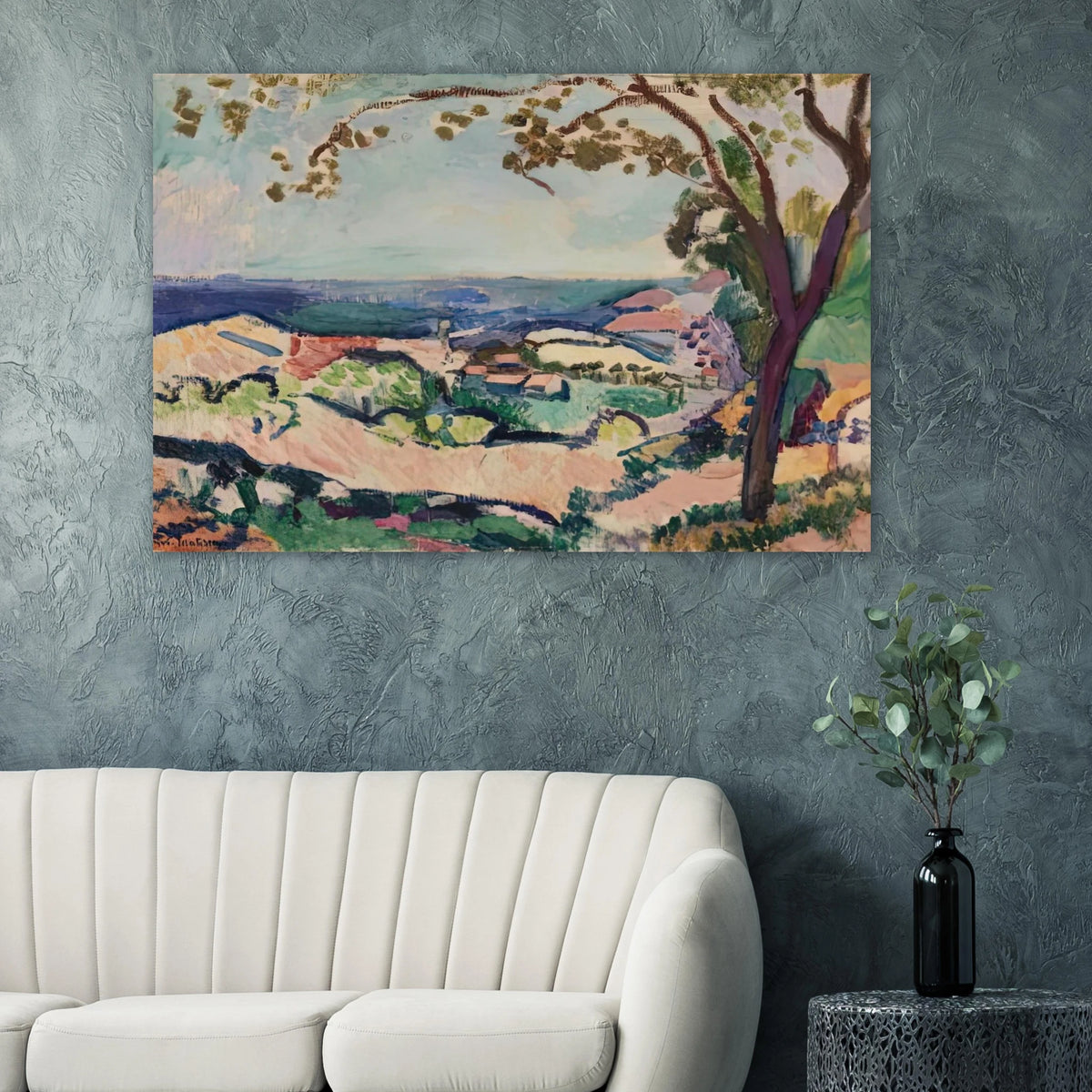 COLLIOURE LANDSCAPE 1906 Poster | Henri Matisse Poster | Henri Matisse Print