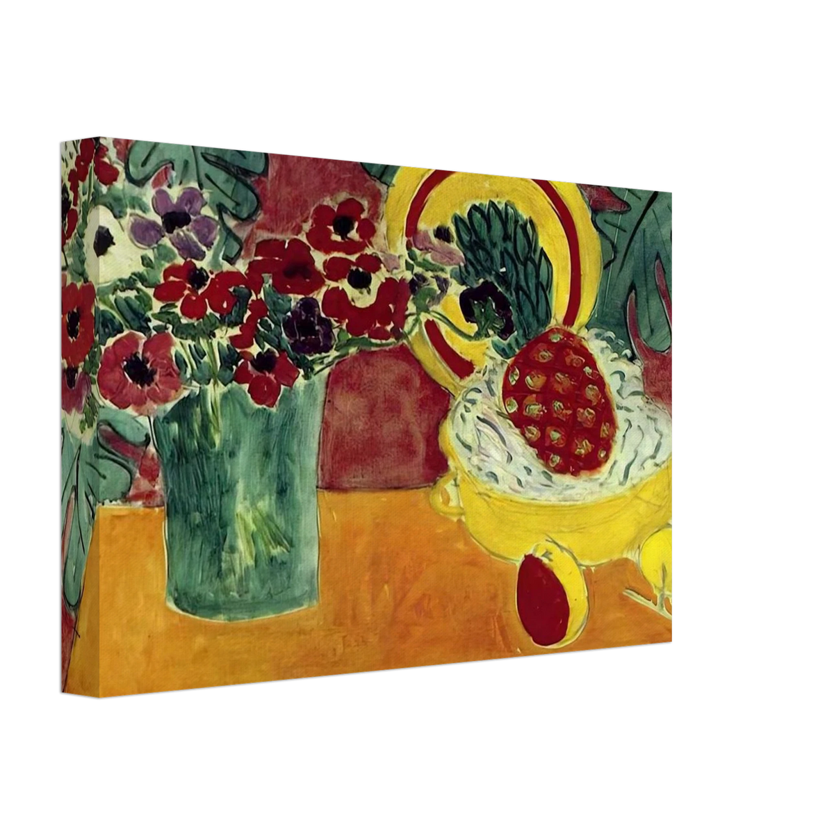 PINEAPPLE AND ANEMONES 1940 Canvas | Henri Matisse Canvas | Henri Matisse Print