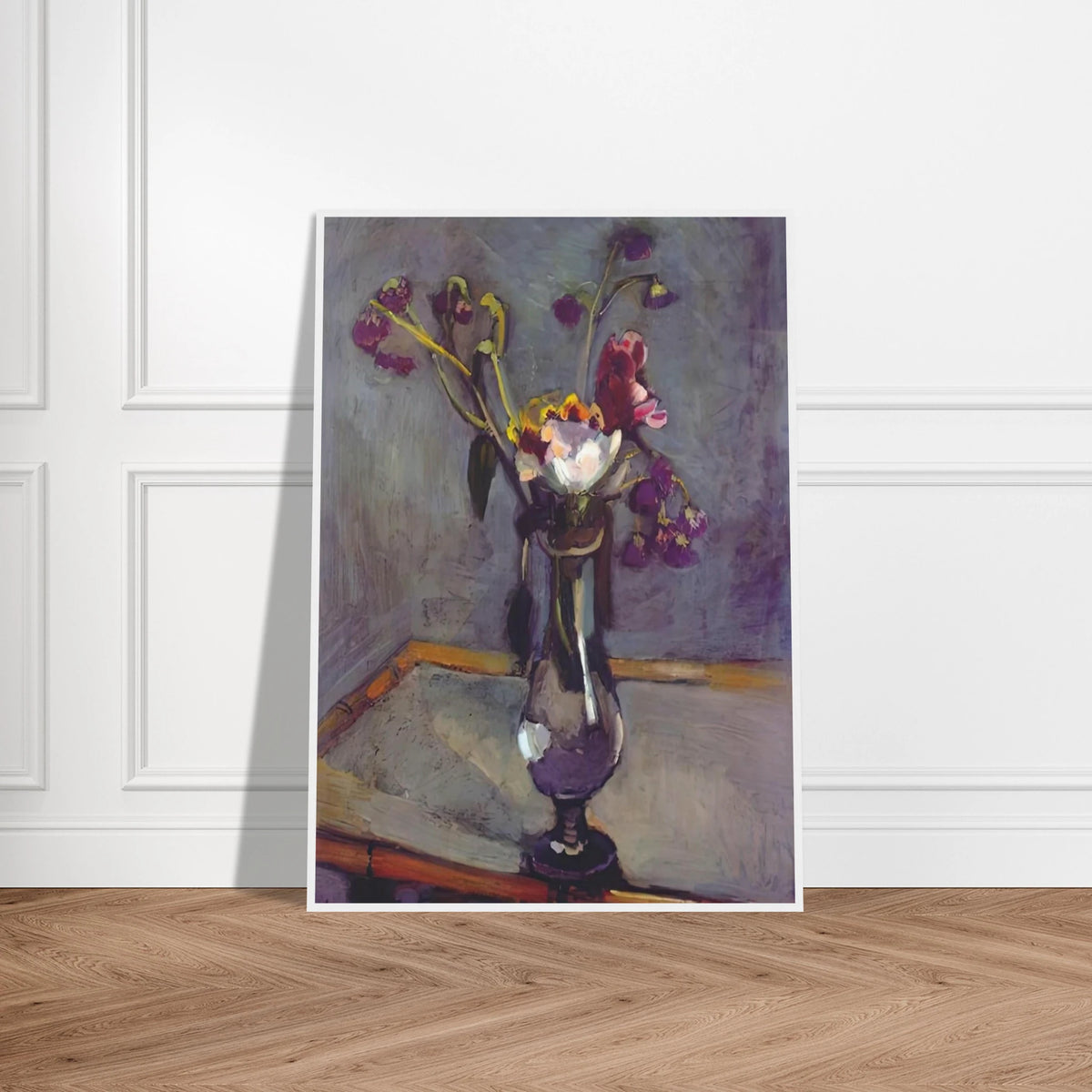BOUQUET ON A BAMBOO TABLE 1903 Framed Poster | Henri Matisse Framed Prints Wall Art | Henri Matisse Print